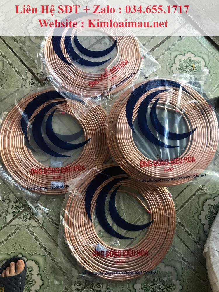 Cuộn ống đồng đỏ phi 4 x0.5mm (dài 20m/cuộn)