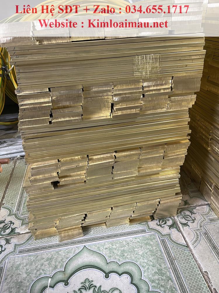 Đồng thanh vàng 20x80mm