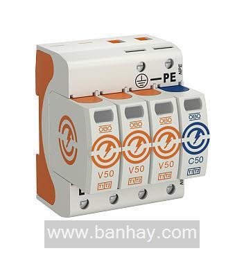 Thiết bị chống sét OBO V50-3+NPE-280