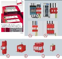 More space in the switchgear cabinet - arresters with backup fuse